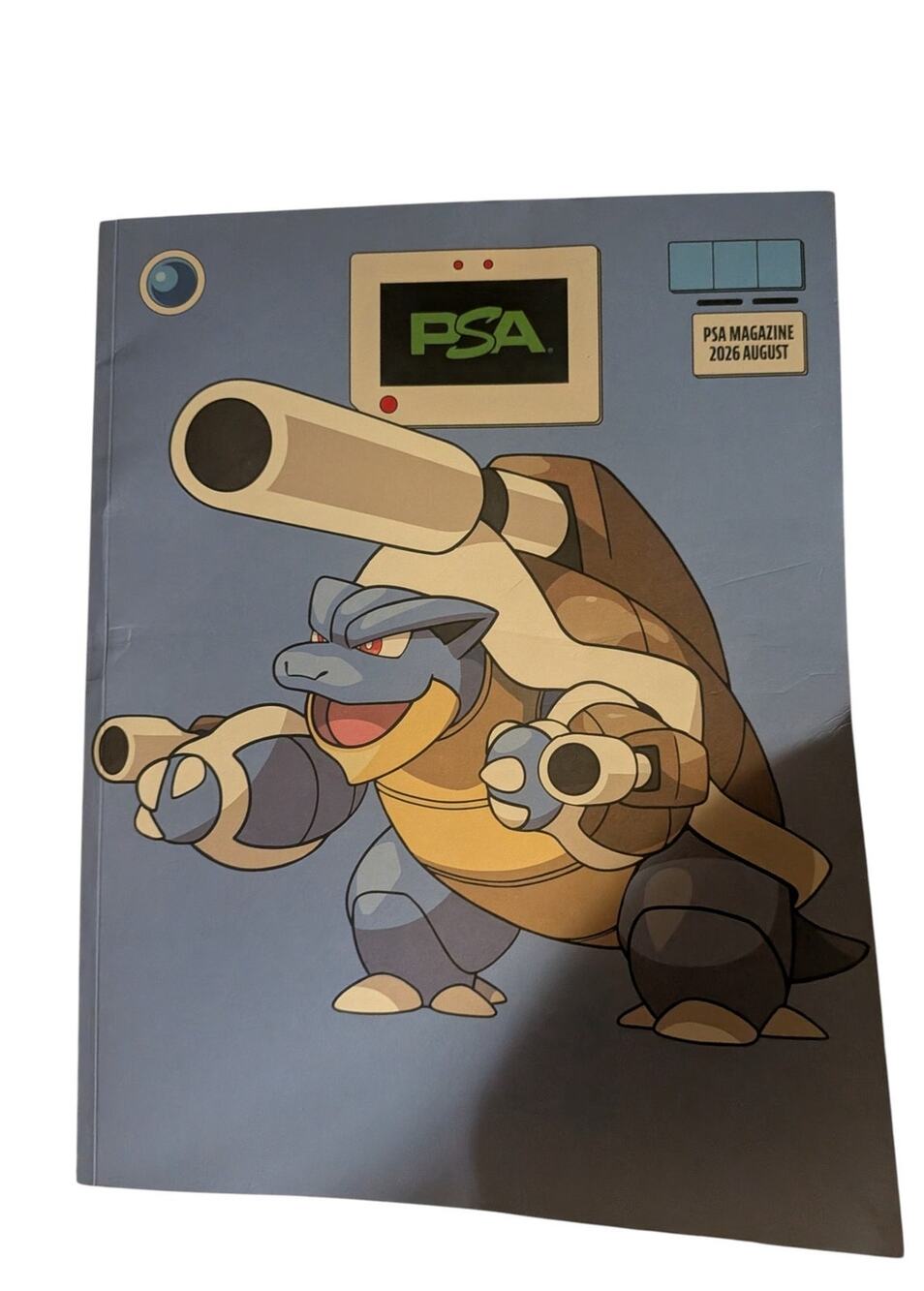 Pokemon Mega Blastoise PSA Card Magazine Issue August 2026 Volume Number No. 29